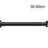 Metal Telescopic Door Curtain Rod Adjustable Length No Drilling Shower Curtain Pole Multi-functional Spring Curtain Rod