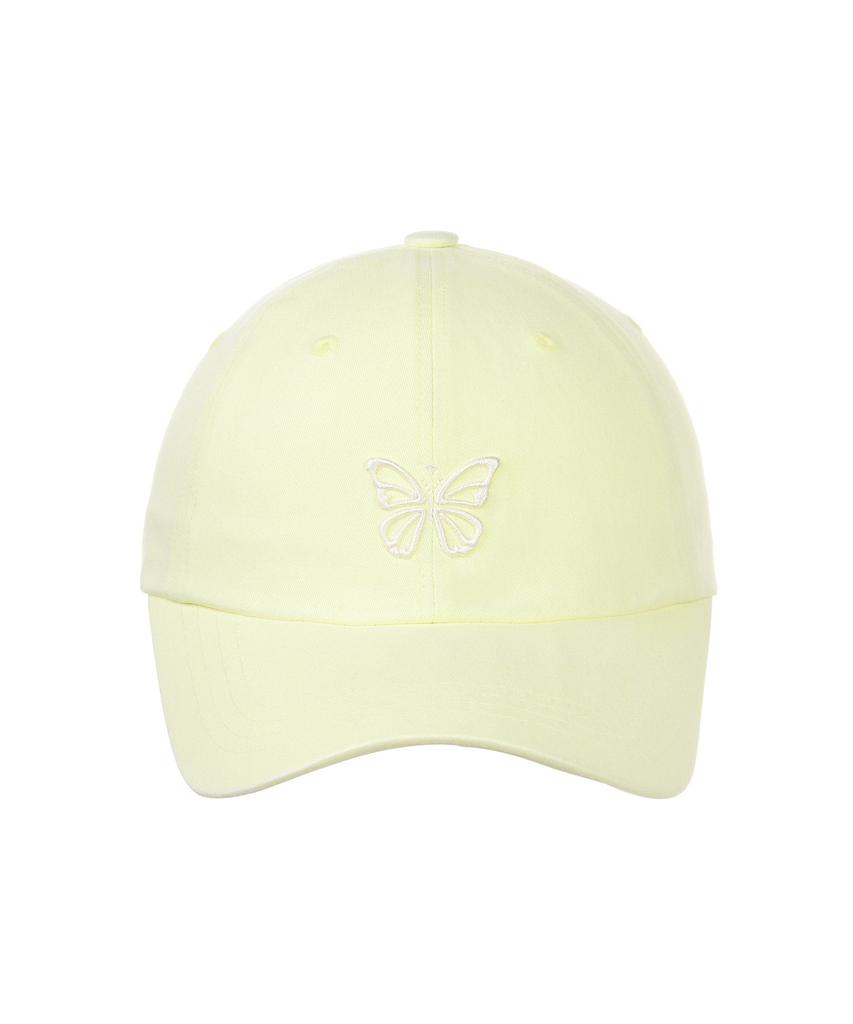 Nigaennikol Mini Butterfly Blink Ball Cap_Yellow Cream