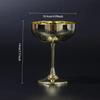304 Stainless Steel Cocktail Glass Goblet Creative Personality Metal Glass Wheat Ear Glass Champagne Glass