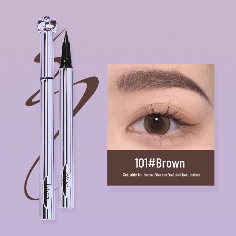 Biya Ultra-Fine Waterproof Eyebrow Pencil: Long-Lasting, Sweatproof & Natural Brows for Beginners