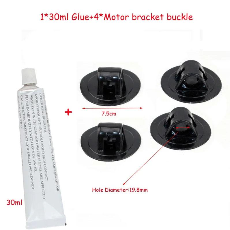 2022New Universal Inflatable Boat Surfboard Engine Support Sup Board Motor Mount Engine Bracket For Inflatable SUP/Kayak Boats Glue Holder Buckle