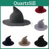 Unique Women's Halloween Witch Hat Featuring A Modern Wide Brim For Stylish Looks
