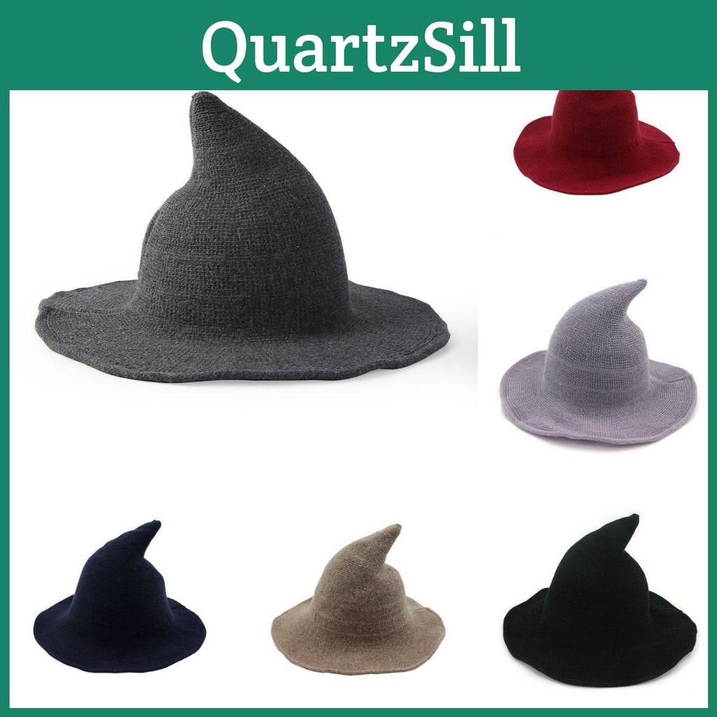 Unique Women's Halloween Witch Hat Featuring A Modern Wide Brim For Stylish Looks