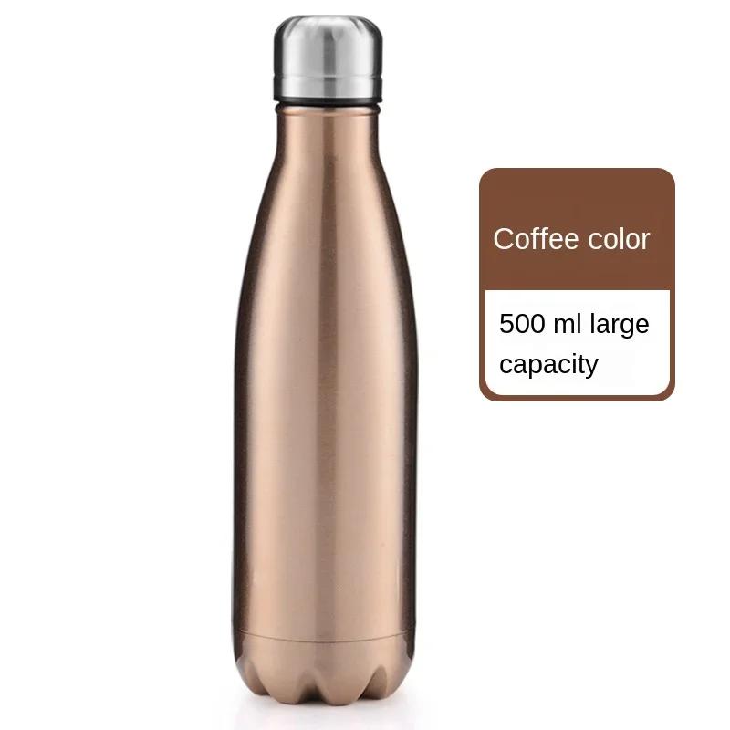 350/500/750/1000ml Double Wall Stainles Steel Sport Water Bottle Thermos Bottle Keep Hot and Cold Insulated Vacuum Flask