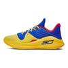 Curry Brand Curry 4 Low FloTro Curry Jam Men Sneakers Yellow Team-Royal Taxi 3026620-400
