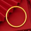 Metal Golden Bead Bracelet Stylish Bangles For Women  Golden Chain Bracelets Daily Party Lucky Jewelry Accessories