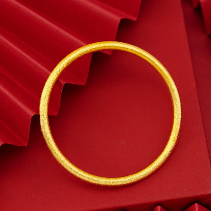 Metal Golden Bead Bracelet Stylish Bangles For Women Golden Chain Bracelets Daily Party Lucky Jewelry Accessories