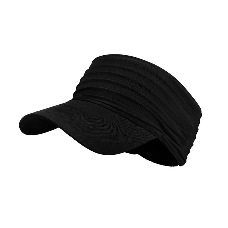 

2025 Women Summer Hat for Beach Sports Quick-dry Men Visor Hat Adult Baseball Cap Teenager Sun Hats Running Outdoor Woman Caps чорний