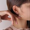 Silver Cubic Zirconia PINKY&DIANNE Earrings, Basic, Simple, Gift, (VPRPD52171)
