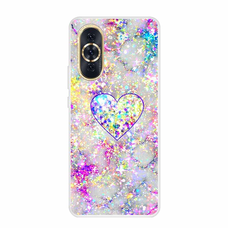 For Huawei Nova 10 Case 10Pro Clear Marble Soft TPU Silicone Back Cover For Huawei Nova 10 Pro Phone Case Funda Coque Nova10 Pro