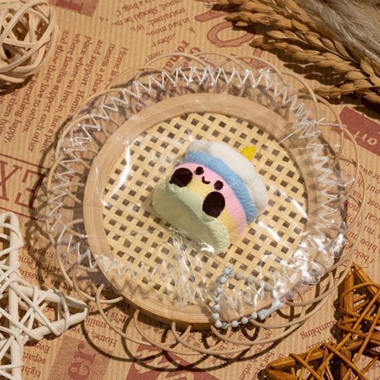 Stress Relief Food Squeeze Toy Slow Rising Simulated Cake Bread Sandwich Sensory Toy Simulated Dessert Pinch Fidget Toy