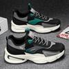Men's Autumn Breathable Mesh Sports Shoes - Trendy, Versatile, Non-Slip, Thick-Sole Casual Dad Sneakers