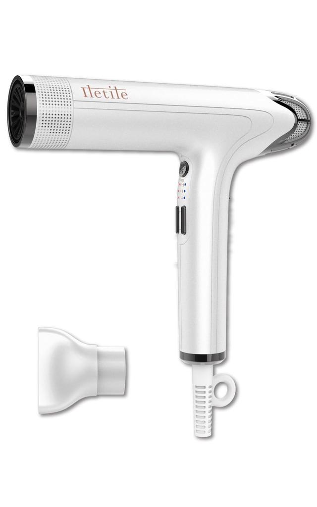 Iletile by a Hair Large Quick Far Infrared Negative Low Temperature Hair Dryer [Developed Hairdresser] Dryer, Airflow, Drying, Rays, Ions,