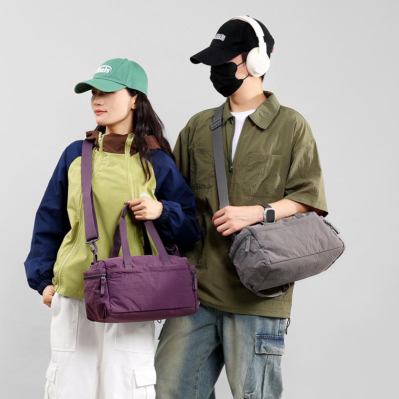Women's Crossbody Bag Men's Sports Shoulder Bag Nylon Bag