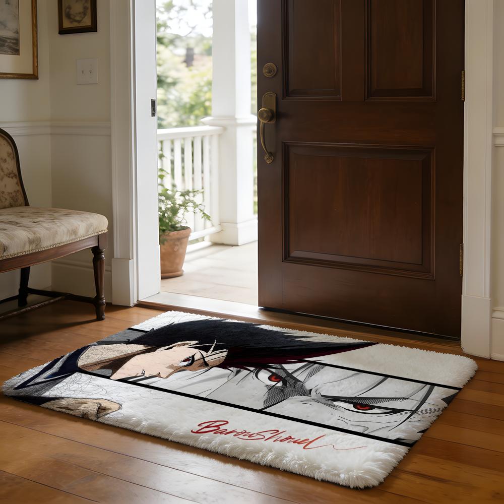 Heißer Anime BBLue LLock Fußmatte Weiche Flanell-Absorbierende Matte Rutschfester Teppich Haus Schlafzimmer Badezimmer