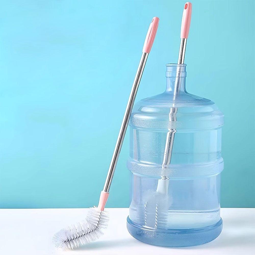 Universal Bucket Cleaning Brush Bendable Soft-bristled Water Bucket Brush Long-handled Brush