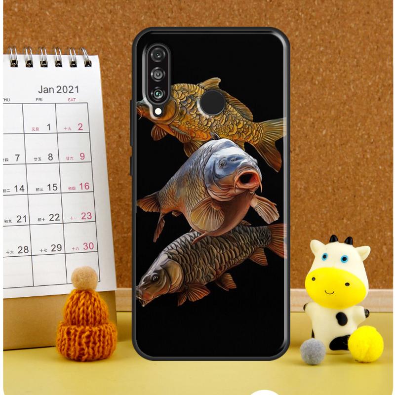 Carp Fishing For Huawei Nova 3i 7i 8i 11i 12i 9 10 SE Y60 Y61 Y70 Y72 Y73 Y90 Y91 P20 P30 P40 Lite Case