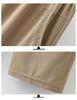 Mom's Lightweight Nine-Point Ice Silk Pants for Summer - Loose, Straight-Leg, Plus Size