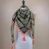 Breathable Shemagh Tacticals Desert Scarf Wrap Winter Shawl Neck Warmer Cover Head Wrap Windproof Tassels Scarf