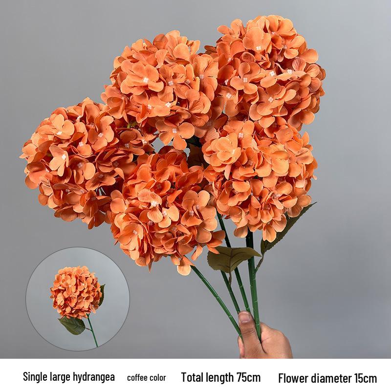 Karamelkleurige Kunstbloemen Bruiloftsdecoratie - Plafond- en Wegdekarrangementen, Koffietint Nepbloemen.