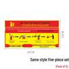 COUVEZI Fire Extinguisher & Hydrant Safety Instruction Sticker