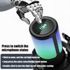 MS15 RGB Gaming E-Sports USB Microphone: Colorful Live Streaming Condenser Mic for Singing & Computer Use
