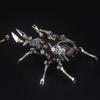 Quebra-Cabeça 3D de Metal Inseto Mutante Estilo Mecânico Grande Saco Inseto Besouros Cervo Rinoceronte Kits de Modelo Montados Artesanato de Alto Padrão Presente