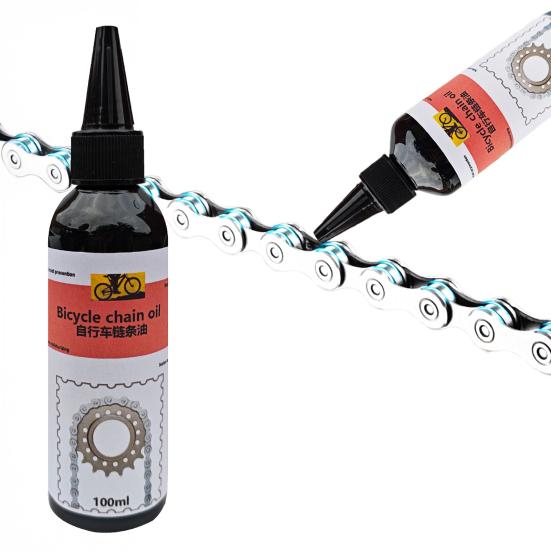 100ML Bisiklet Zinciri Yağı Uzun Ömürlü Dağ Bisikleti Zincir Yağı Sürtünme Azaltma Yol Bisikleti Yağlama Zincir Yağı Bisiklet Bakım Aksesuarları