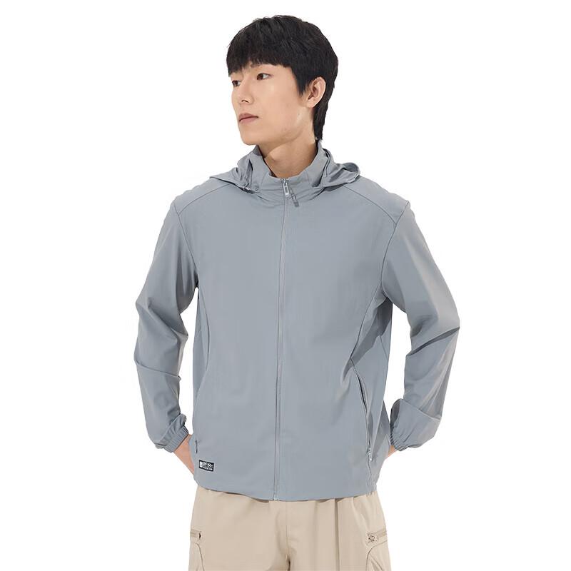 Tri-polar Men's Detachable Hooded Outdoor Sun Protection Jacket