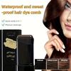 Disposable Hair Color Stick with Comb, Instant Gray Hair Coverage, Washable Quick Dye for Hairline, Men & Women Hair Dye Pen