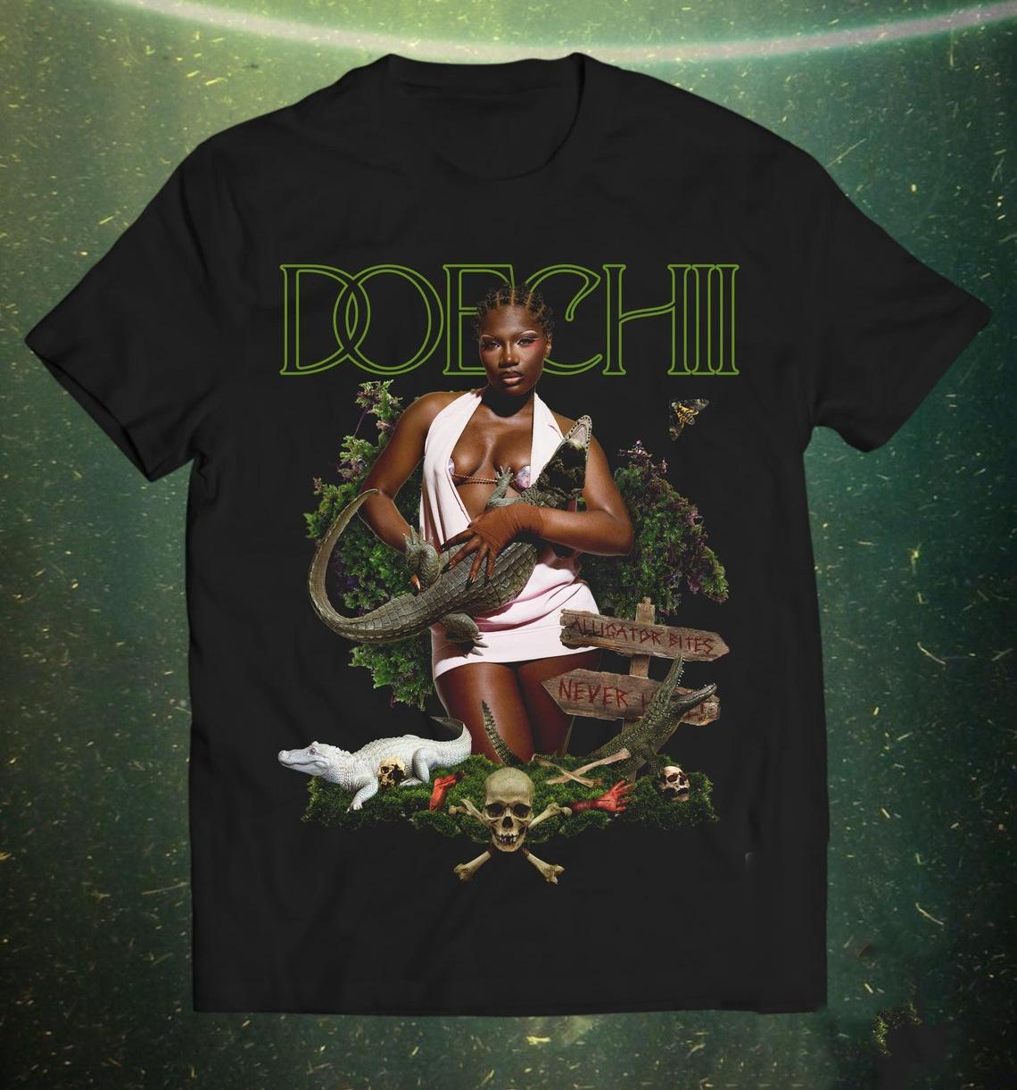 DOECHII - Alligator Bites Never Heal T-shirt MD1403 Unisex T-Shirt XXL