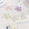 Colorful Hollow Flower Charm Necklace Pendant Bracelet Jewelry Making Handmade