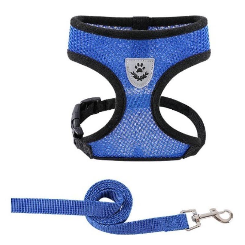 Pet Leash, Vest Style, Dog and Cat Chest and Back Straps, Small Dog Reflective Leash and Dog Chain Supplies