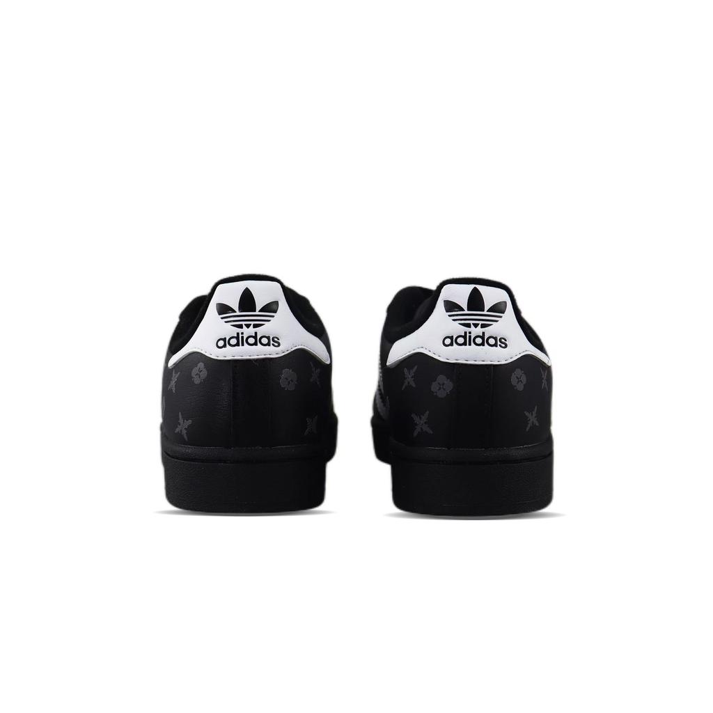 adidas Originals Superstar 2 Antypoślizgowe Odporne na ścieranie Niskie Buty do Skateboardu Unisex Czarno-Szare JI0079(Zespół129-)