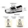 Fashion niche ballet fashion training shoes girls summer design sense lace-up with skirt Velcro Mary Jane single shoes