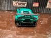 Metallic green Lamborghini Temerario minicar