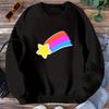 Womens Sweatshirt Pullover Basic Fashion Outfits Costumes Autumn Casual Tops M