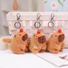 Plush Capybara Entertaining Toy With Ideal For Children Gift And Room Decoration