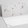 Set of Vinyl Tiles with a Kitchen Motif, Pattern with Stone Fragments, 10x40x20 Cm