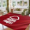 Nottingham Forest Design Kristall-Samt-Teppich Weich Dekorative Matte für Schlafzimmer Eingang
