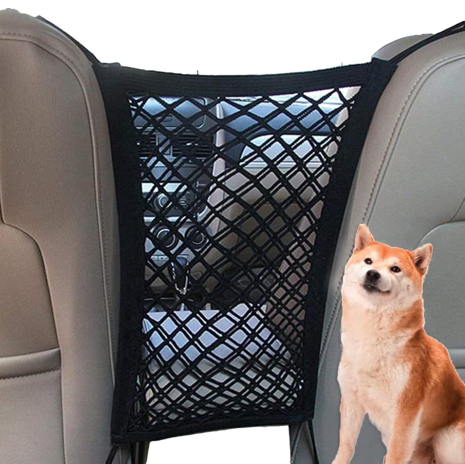 Dog Carrier Driving Installs Net Between the Back Seat and the Keeps Pets and Children Away for Safe Driving [MKMC] Accessories, Supplies, Driver's