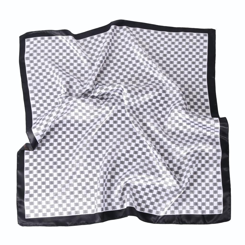 Hochwertige, luxuriöse Seidenschals, Stirnband, Schals, Halstuch für Damen, Ketten-Seidenschal, dekorativer Schal für Damen