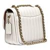 Coach Madison 23 Solid Color Striped Quilted Chain Shoulder Strap Napa Smooth Leather Small Crossbody Bag Women Bags Pink White 4684-B4HA