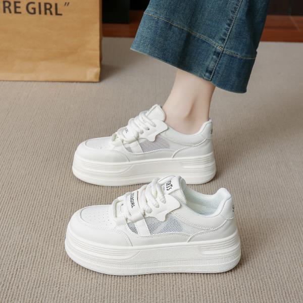 

Fashion All-Match Sports Shoes Lady Clogs Platform Tennis Female Casual Sneaker Basket Creepers Small Breathable Summer Leisure 35