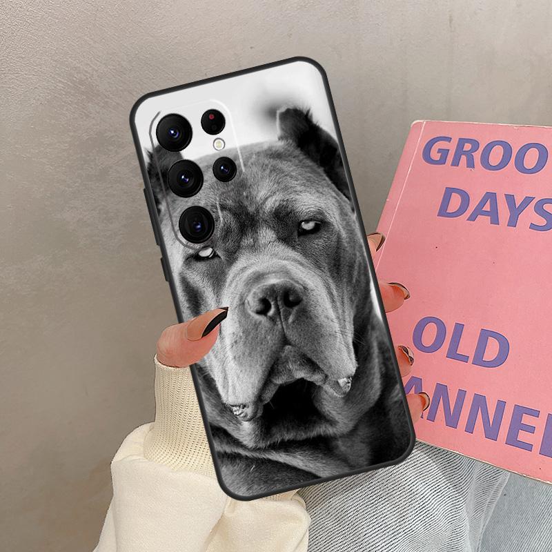 Cane Corso Italian Mastiff Dog Case For Samsung Galaxy S24 FE S21 FE S20 S22 S23 S25 Ultra S9 S10 Plus S25 FE Cover Coque