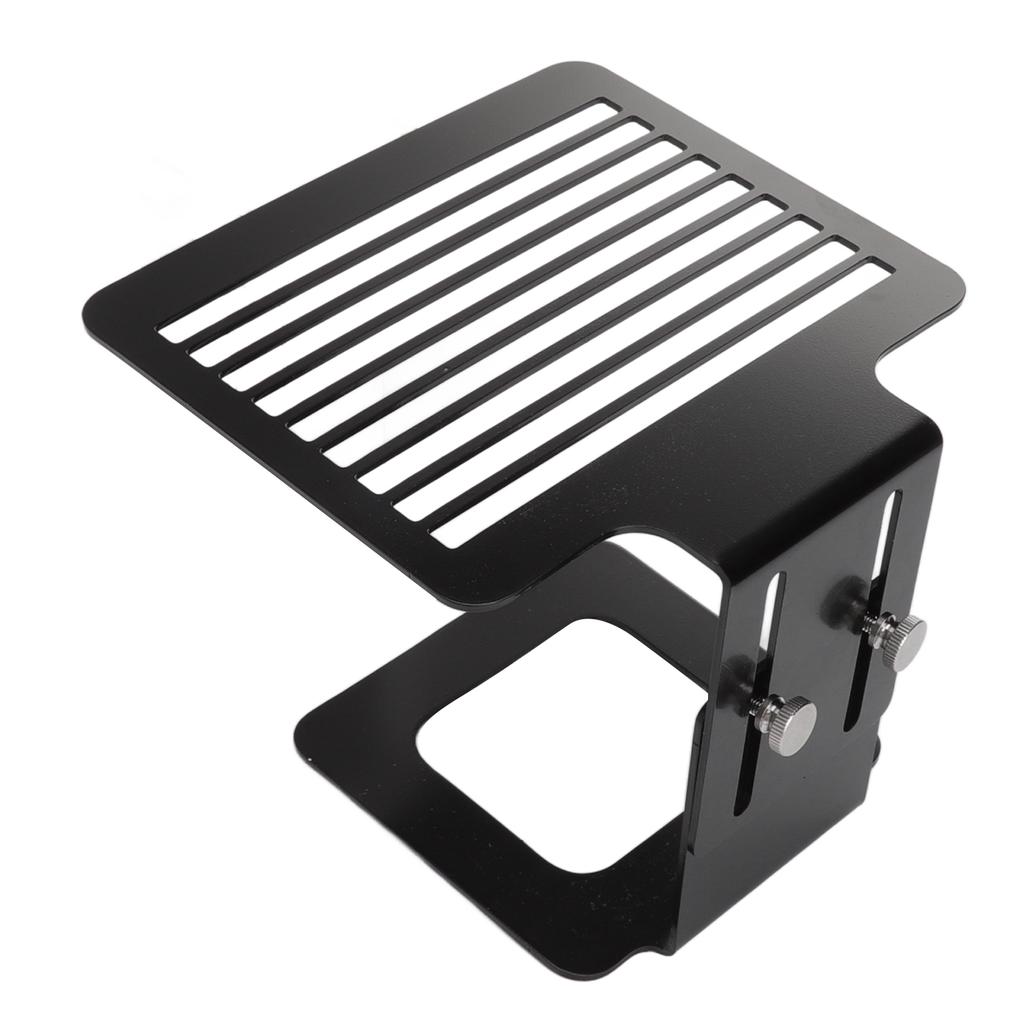 Coffee Machine Scale Rack Stainless Steel Height Adjustable Strong Weighing Rack Black