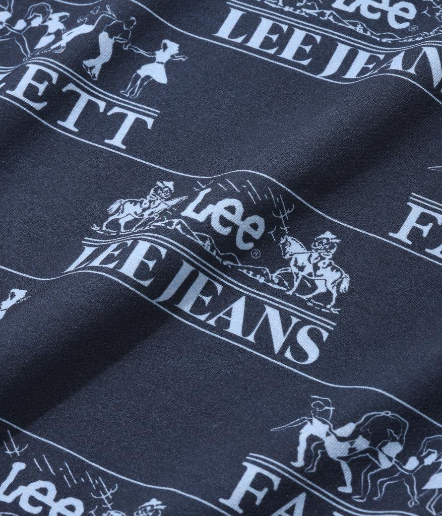 FALLETT [Fallettxlee] Western Pattern Sweatshirt Navy