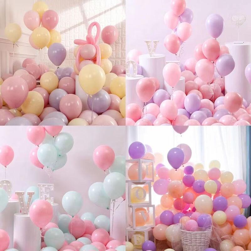 Thickened Macaron Round Latex Balloons