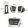 Auto Accessories Brake For Skoda Set Foot Pad Cover Brake Cover Car Pedals Pedal Cover
