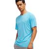 Men's Summer Quick-Drying Breathable Lightweight Crew Neck Short Sleeve Running T-Shirt